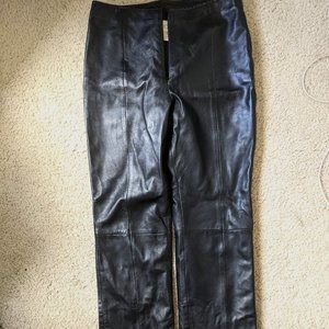 Women's Leather pants sz 6